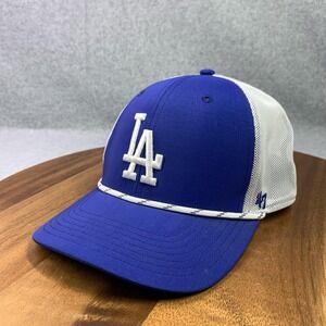 Los Angeles Dodgers Hat Cap Snap Back Mens One Size Blue White MLB Baseball